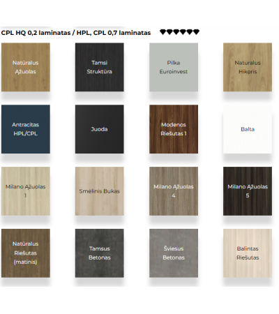 Vidaus Durys Porta CPL 1.3