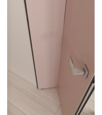 Nematomų durų sulankstoma sistema