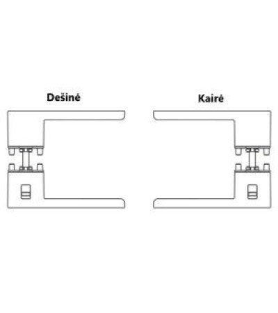 Rankena Su Integruotu Užraktu TUPAI 4275 5REP 141 Titanas