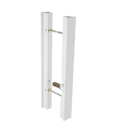 Patraukiama Durų Rankena SECRET Su Integruotu Užraktu Balta