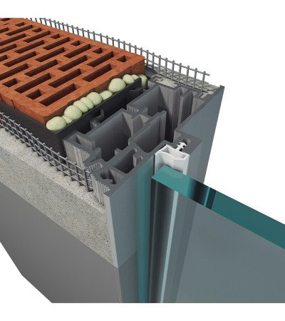 TBL nematomos stiklinės durys