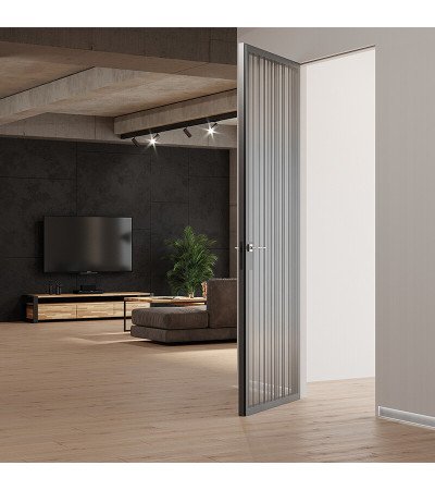 TBL nematomos stiklinės durys